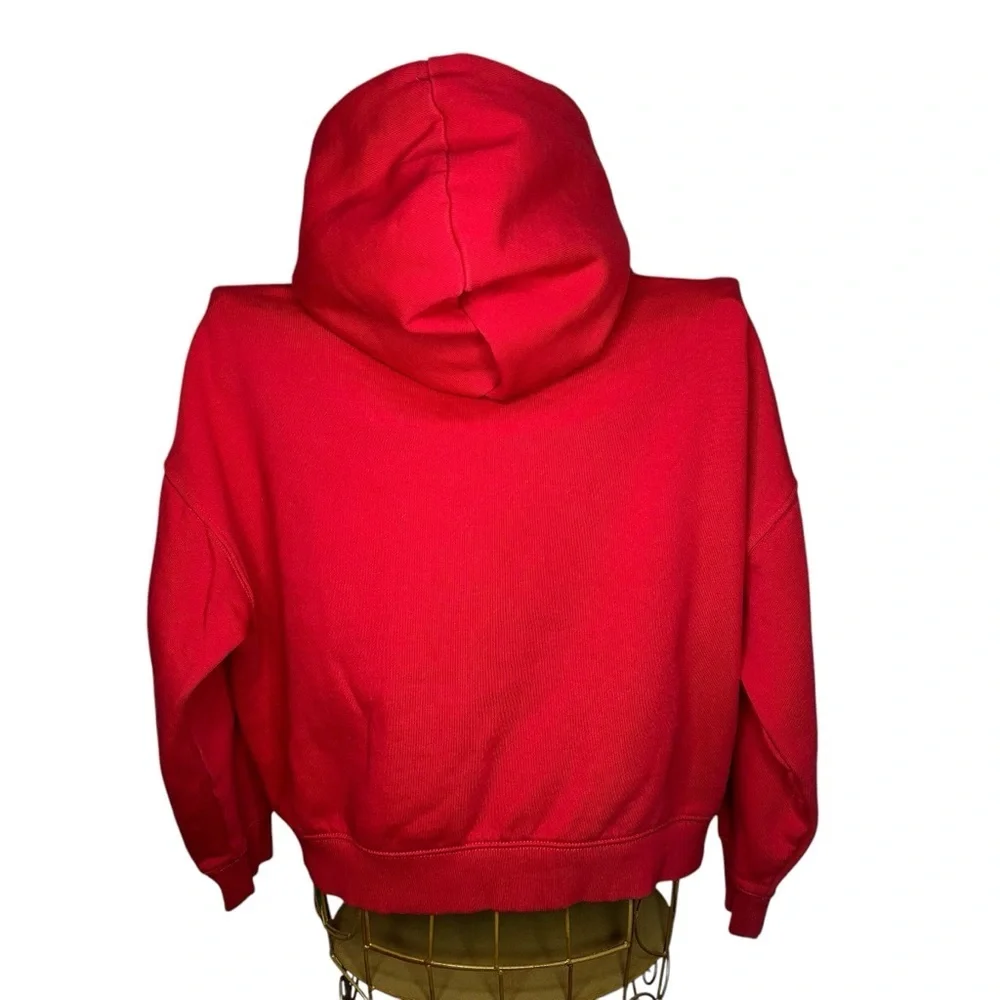 Tommy Hilfiger Red Pull Over Hoodie - Boys Size XL